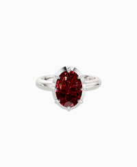 Pigeon Blood Lab Ruby / Oval (NS) / 2.5ct