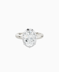 White Lab Diamond / Oval (NS) / 2.5ct
