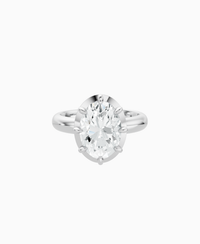 White Lab Diamond / Oval (NS) / 3ct