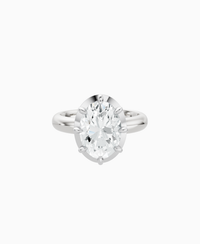 White Lab Diamond / Oval (NS) / 3ct