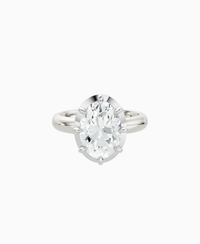 White Lab Diamond / Oval (NS) / 3ct