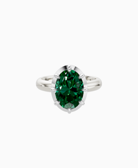 Zambian Lab Emerald / Oval (NS) / 3ct