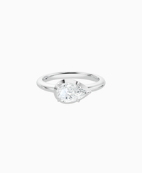 White Lab Diamond / Pear (EW) / 1ct