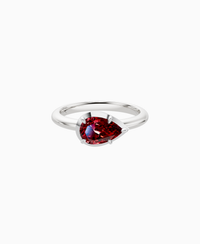 Pigeon Blood Lab Ruby / Pear (EW) / 1ct