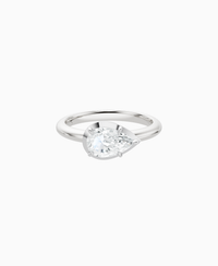 White Lab Diamond / Pear (EW) / 1ct