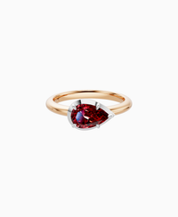 Pigeon Blood Lab Ruby / Pear (EW) / 1ct