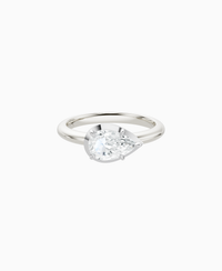 White Lab Diamond / Pear (EW) / 1ct