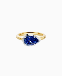 Royal Blue Lab Sapphire / Pear (EW) / 1.5ct