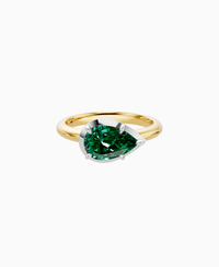 Zambian Lab Emerald / Pear (EW) / 1.5ct