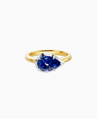 Royal Blue Lab Sapphire / Pear (EW) / 1.5ct