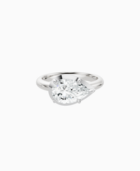 White Lab Diamond / Pear (EW) / 2ct
