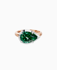 Zambian Lab Emerald / Pear (EW) / 3ct