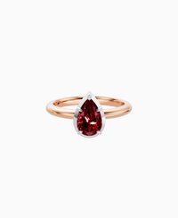 Pigeon Blood Lab Ruby / Pear (NS) / 1ct