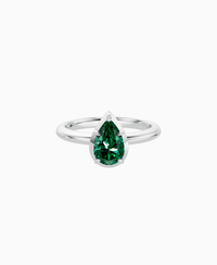 Zambian Lab Emerald / Pear (NS) / 1ct