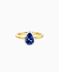 Royal Blue Lab Sapphire / Pear (NS) / 1ct
