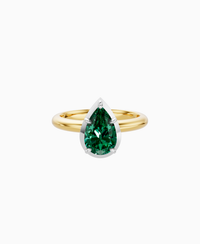 Zambian Lab Emerald / Pear (NS) / 1.5ct