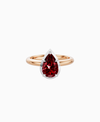 Pigeon Blood Lab Ruby / Pear (NS) / 1.5ct