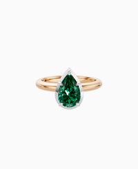 Zambian Lab Emerald / Pear (NS) / 1.5ct
