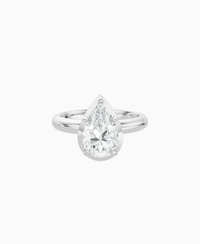 White Lab Diamond / Pear (NS) / 2ct