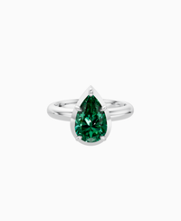 Zambian Lab Emerald / Pear (NS) / 2ct
