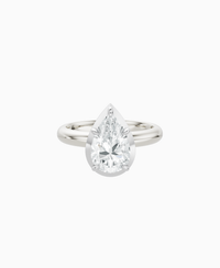 White Lab Diamond / Pear (NS) / 2ct