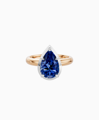 Royal Blue Lab Sapphire / Pear (NS) / 2.5ct