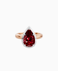 Pigeon Blood Lab Ruby / Pear (NS) / 3ct