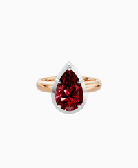 Pigeon Blood Lab Ruby / Pear (NS) / 3ct