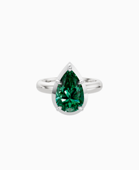 Zambian Lab Emerald / Pear (NS) / 3ct