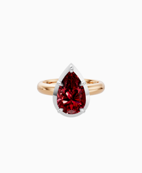 Pigeon Blood Lab Ruby / Pear (NS) / 3ct