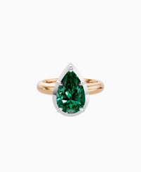 Zambian Lab Emerald / Pear (NS) / 3ct