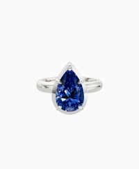 Royal Blue Lab Sapphire / Pear (NS) / 3ct
