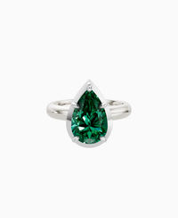 Zambian Lab Emerald / Pear (NS) / 3ct