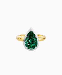 Zambian Lab Emerald / Pear (NS) / 3ct