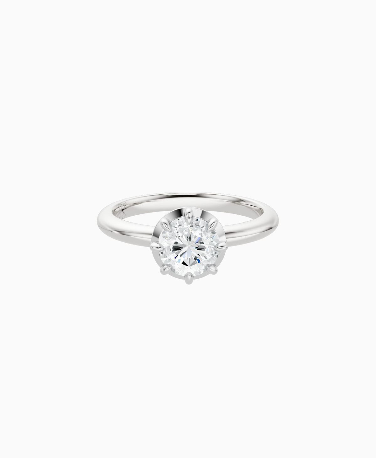 Georgian Pinky Ring - 14K White Gold