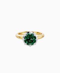 Zambian Lab Emerald / Round / 2ct
