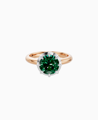 Zambian Lab Emerald / Round / 2ct