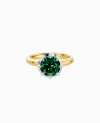 Zambian Lab Emerald / Round / 2ct