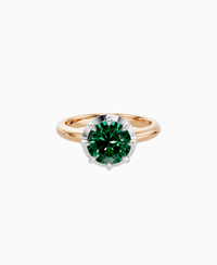 Zambian Lab Emerald / Round / 2ct
