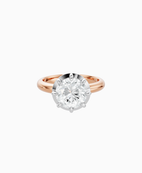White Lab Diamond / Round / 2.5ct