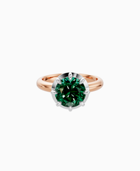 Zambian Lab Emerald / Round / 2.5ct