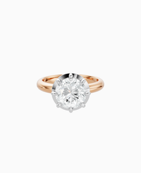 White Lab Diamond / Round / 2.5ct