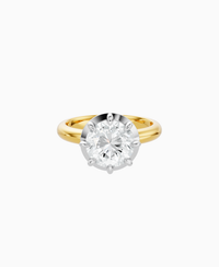 White Lab Diamond / Round / 2.5ct