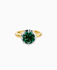 Zambian Lab Emerald / Round / 2.5ct
