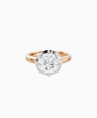 White Lab Diamond / Round / 2.5ct