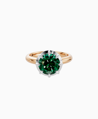 Zambian Lab Emerald / Round / 2.5ct