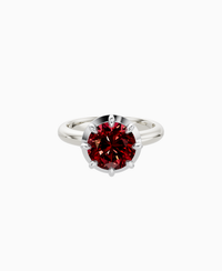 Pigeon Blood Lab Ruby / Round / 2.5ct