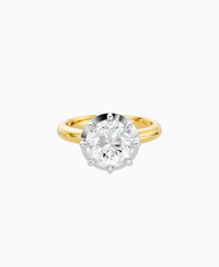 White Lab Diamond / Round / 2.5ct
