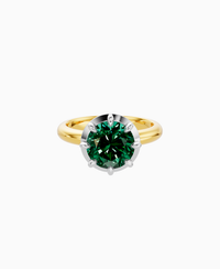 Zambian Lab Emerald / Round / 2.5ct
