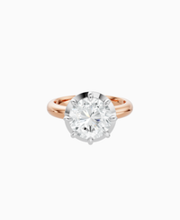 White Lab Diamond / Round / 3ct